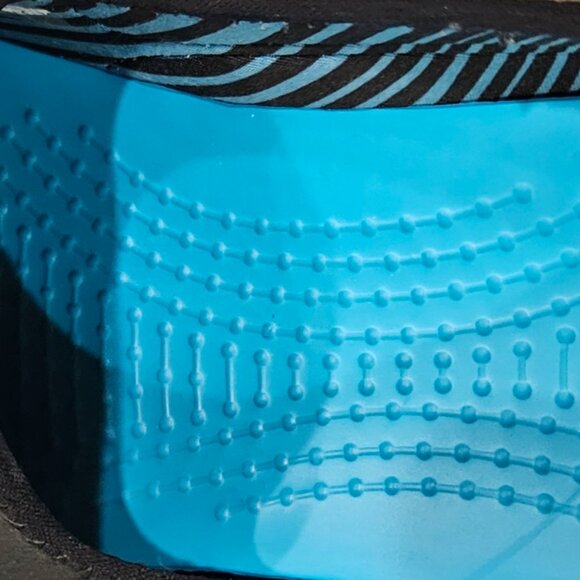 CROCS | Black Water Shoes with Blue Interior | Size 7 - Picture 3 of 16